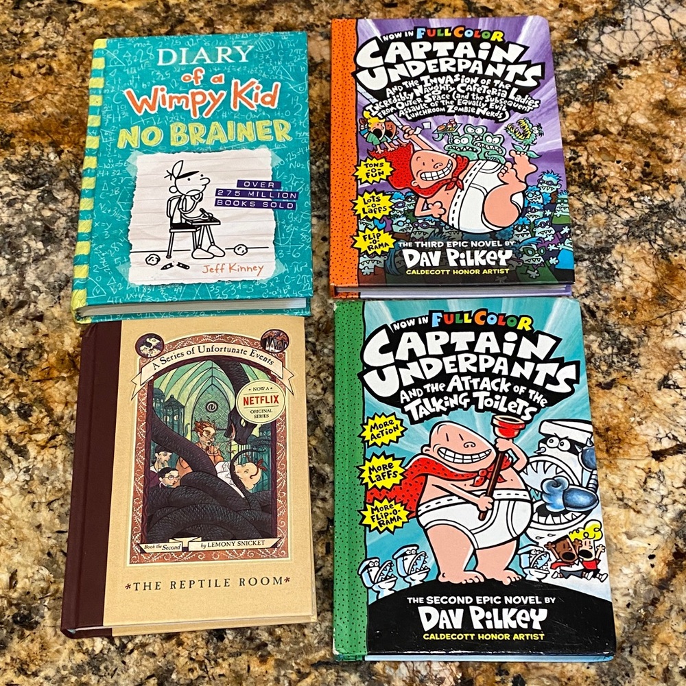 4 Book bundle